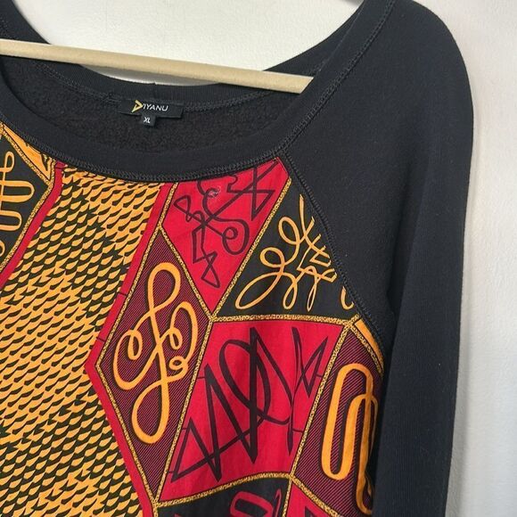 D’IYANU Ethnic Women’s Sweatshirt XL - Picture 2 of 6
